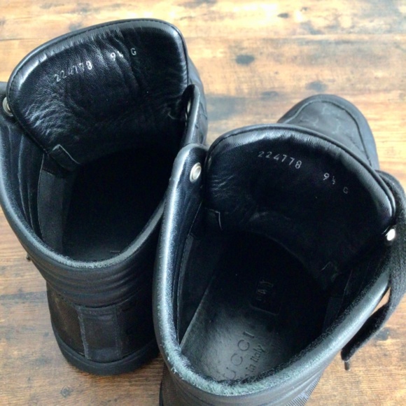 « «SOLD» »Gucci GG Imprime High Top Sneakers Mens - Picture 6 of 11